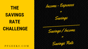 Savings rate challenge