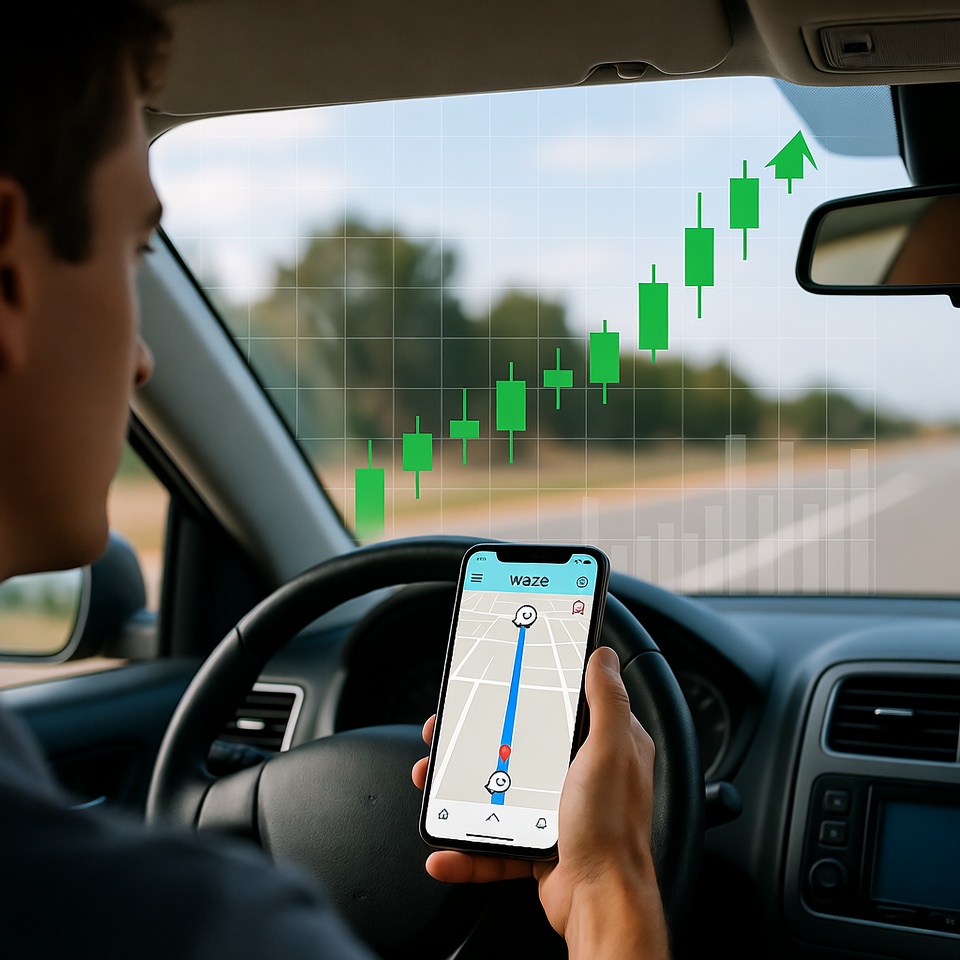 driver using roadmaps