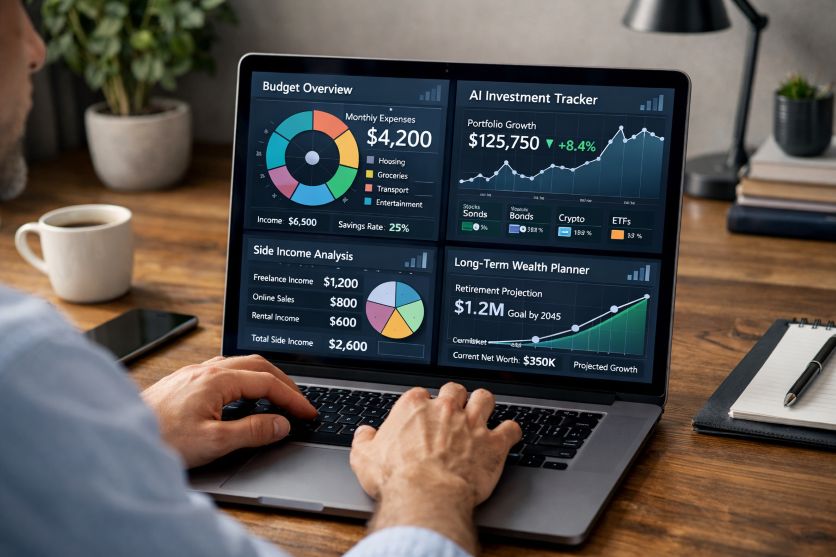 AI-powered financial dashboards